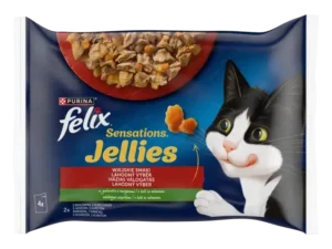 Felix Sensations Jellies Wiejskie Smaki w galaretce 4x85g