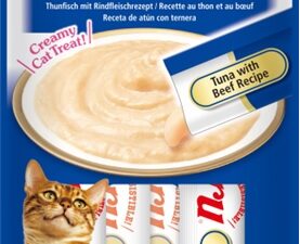 Inaba Cat Churu Tuna With Beef 4 x 14g
