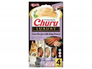 Inaba Cat Churu Luxury Tuna with Prawn 4 x 14g