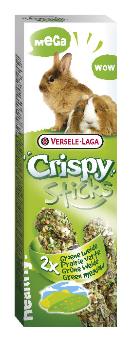 VL-Mega Sticks Rabbits-Guinea Pigs " Green Meadow" 140g - 2 megakolby " zielona łąka" dla królików i kawii domowych