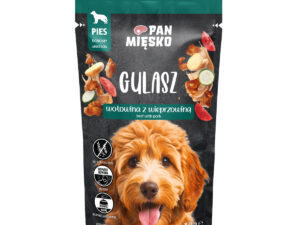 Pan Mięsko Karma Mokra dla psa Gulasz Wołowina z wieprzowiną 150g