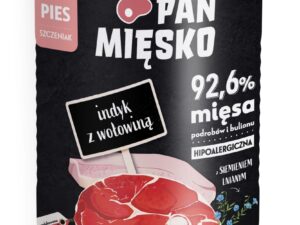 Pan Mięsko Hipoalergiczna Karma Sucha dla szczeniaka Indyk z wołowiną 400 g