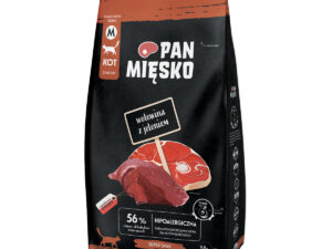 Pan Mięsko Karma sucha dla kota Wołowina z jeleniem M 1,6 kg
