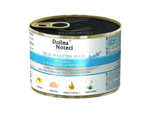 Dolina Noteci Premium Junior bogata w żołądki jagnięce puszka 185 g