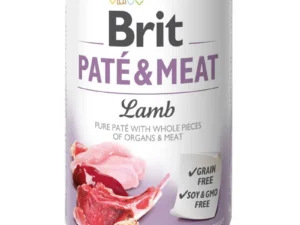 BRIT PATÉ & MEAT z jagnięciną – mokra karma dla psa – puszka – 400 g