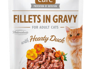 Brit Care Cat Fillets in Gravy Sterilized kaczka nasturcja i rokitnik zwyczajny 85g