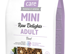 Brit Care Mini Grain-Free Raw Delights Adult, wołowina, 2kg