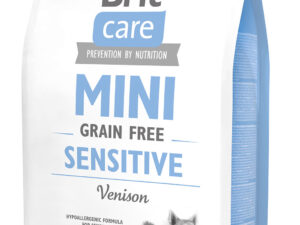 Brit Care Mini Grain-Free Sensitive, dziczyzna, 2 kg