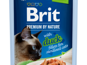 Brit Premium Cat Pouch Fillets in Gravy kaczka 85g
