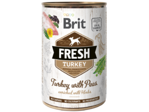 Brit Fresh, indyk i groch, 400 g