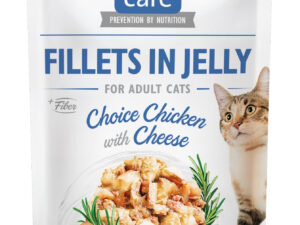 Brit Care Cat Fillets in Jelly kurczak i ser 85g