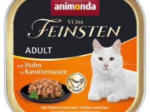 Animonda Vom Feinsten Adult kurczak w sosie marchewkowym 100g