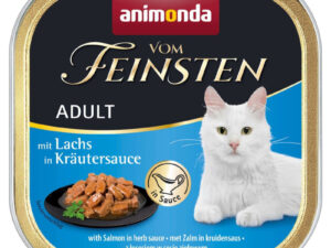 Animonda Vom Feinsten Adult łosoś w sosie ziołowym 100g